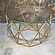 Журнальный столик CRYSTAL. Столы. BULL WULL FURNITURE. Ярмарка Мастеров.  Фото №4