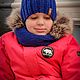  Детский комплект шапка и снуд из мериноса (Италия), Шапки, Тверь,  Фото №1