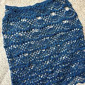 Одежда handmade. Livemaster - original item Openwork crochet skirt 