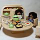 Kitchen Cabinet (sylvanian families) - 4. Doll furniture. Lamy-mammy (furniture for dolls). My Livemaster. Фото №4