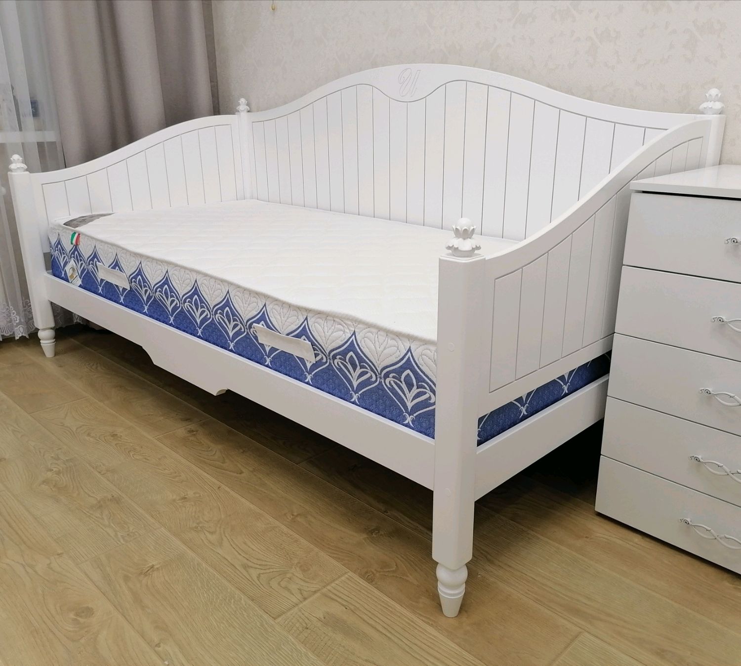 Кроватка детская азбука мебели