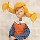 Order Dolls and dolls: Collectible doll. Pippi Longstocking. Dolls. Livemaster. . Dolls Фото №3