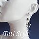 Заказать Серебряные серьги с жемчугом ,,PLAYFUL PEARLS,,. Tati Style. Ярмарка Мастеров. . Серьги-пусеты Фото №3