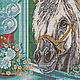 Kit embroidery with beads 'UNEXPECTED GUEST', Embroidery kits, Ufa,  Фото №1