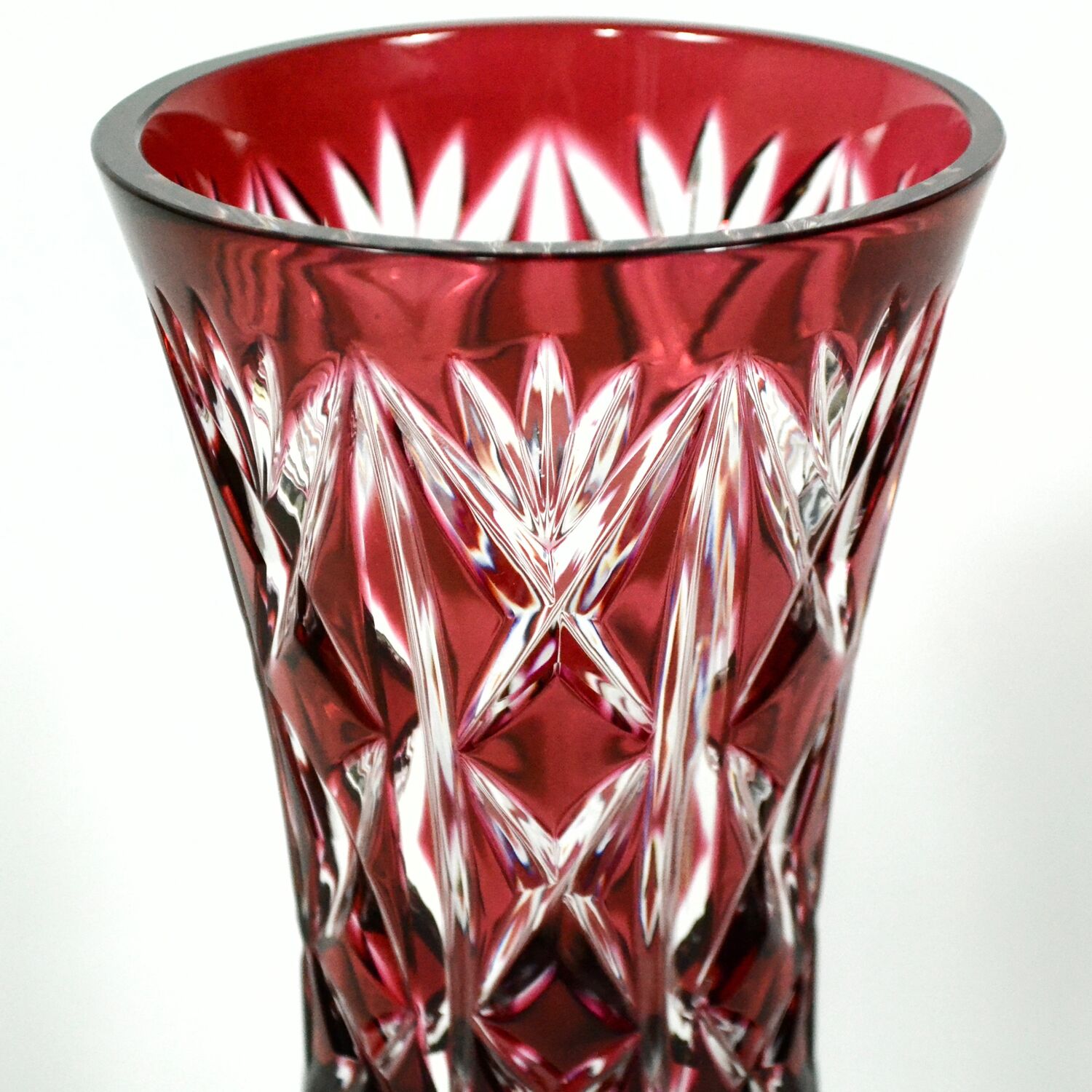 Винтаж: Ваза хрусталь рубин WMF Cristal Cabinet Германия купить в ...