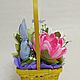 Composition Easter. Bouquets. TanTanTulpan. Online shopping on My Livemaster.  Фото №2