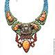 Necklace 'the Owner of the enchanted forest', Necklace, Moscow,  Фото №1