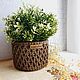 Interior basket for storing small things and for interior decoration. Basket. Natka-chudinka. Online shopping on My Livemaster.  Фото №2