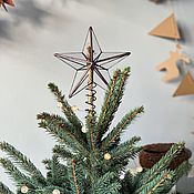 Сувениры и подарки handmade. Livemaster - original item The top on the Christmas tree is a star. Handmade.