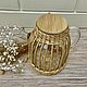 Чайник с деревянной крышкой 1,5 л. Чайники. Fashion Wicker. Ярмарка Мастеров.  Фото №4
