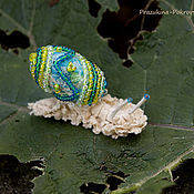 Куклы и игрушки handmade. Livemaster - original item Miniature snail from the cocoon. Handmade.