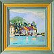 Oil painting 'House in Montenegro', framed, Pictures, Nizhny Novgorod,  Фото №1