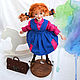 Pippi Longstocking. doll custom. Dolls. SarychevaDolls. My Livemaster. Фото №6