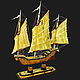 Сувенирный корабль из янтаря "Китайская джонка". Модели. Балтамбер (Янтарь Балтики) (baltamber). Ярмарка Мастеров.  Фото №5