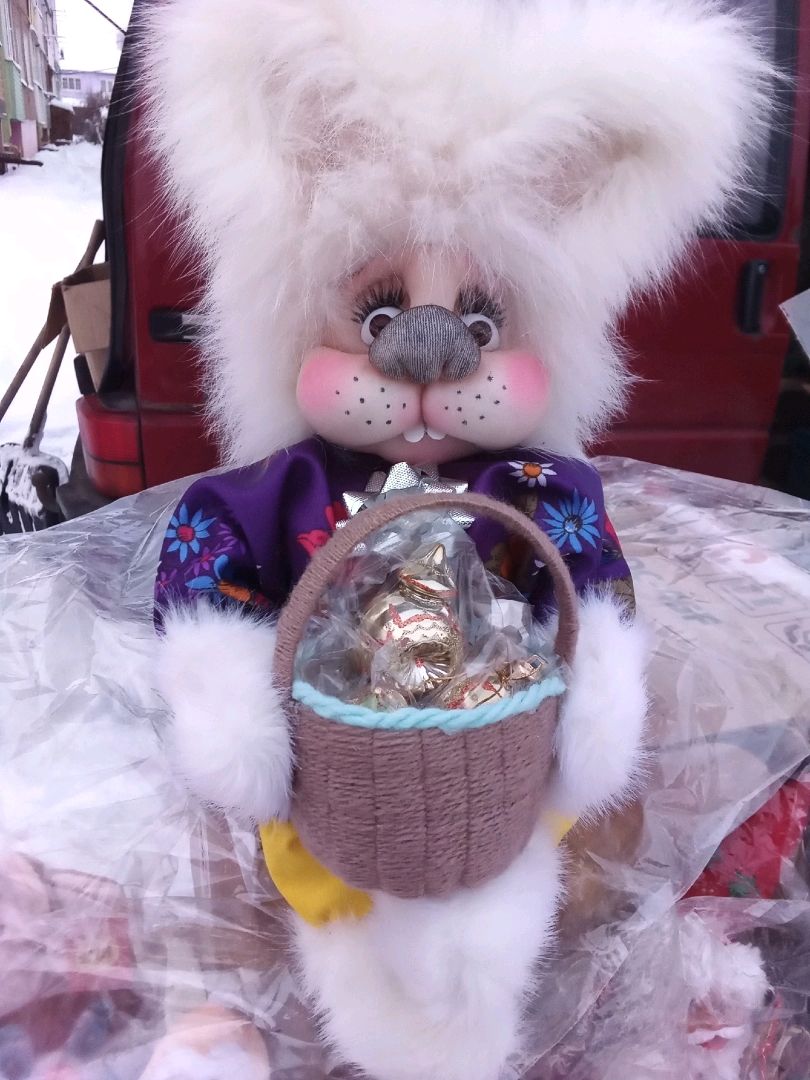 Зайка в интернет-магазине Ярмарка Мастеров по цене 3500 ₽ – SDSHGRU ...