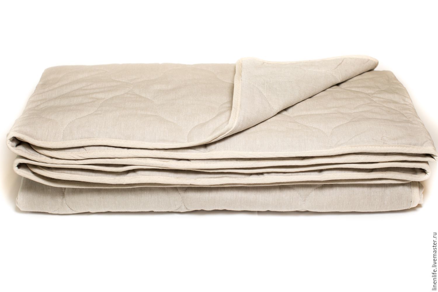  льняное - одеяло изо льна  в е Ярмарка .
