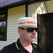 Аксессуары handmade. Livemaster - original item Summer hat 