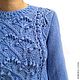 Women's Winter garden jumper, large knit, knobs, wool, cashmere. Jumpers. SIBERIA COOL (knitting & painting) (Siberia-Cool). Online shopping on My Livemaster.  Фото №2
