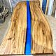 Столы река из эпоксидной смолы и карагача. Столы. WoodBroker. Интернет-магазин Ярмарка Мастеров.  Фото №2