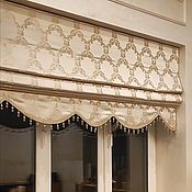 Для дома и интерьера handmade. Livemaster - original item Roman blinds: Roman Curtain 