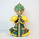 Заказать Фольклорная кукла Малахитница. Сувенирная мастерская ProSofie Dolls. Ярмарка Мастеров. . Статуэтки в русском стиле Фото №3