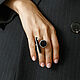 Кольцо Balance с жемчугом | Кольцо из дерева | Кольцо из алюминия. Кольца. PANWOODS. Ярмарка Мастеров.  Фото №4