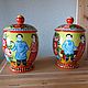 Supply Skazka (Gorodetskaya Rospis). Jars. Gorodec Art (GorodecArt). Online shopping on My Livemaster.  Фото №2