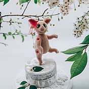 Куклы и игрушки handmade. Livemaster - original item the Piglet Teddy. Handmade.