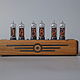 Lamp clock 'Diesel' LX (Ash) IN-14. Tube clock. Customdevices (customdevices). My Livemaster. Фото №5