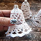 Set of Christmas bells knitted 3 pieces. Christmas decorations. BarminaStudio (Marina)/Crochet (barmar). Online shopping on My Livemaster.  Фото №2