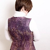 Одежда handmade. Livemaster - original item Vest felted 