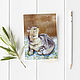 Set of postcards 'Warm frost'. Cards. Annet Loginova. Online shopping on My Livemaster.  Фото №2