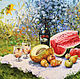 Картина "Отпуск в августе или пикник с Baileys", Картины, Новомосковск,  Фото №1
