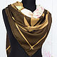 Order Copy of Шелковый платок из ткани Dior "Удивительный". Platkoffcom. Livemaster. . Shawls1 Фото №3