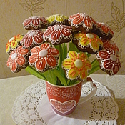 Сувениры и подарки handmade. Livemaster - original item Gingerbread. Gingerbread bouquet.. Handmade.