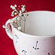 'Sea' mug of soup, hand made ceramics. Mugs and cups. JaneCeramics. My Livemaster. Фото №5