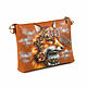 Order The Fox Pilot Clutch Bag'. Pelle Volare. Livemaster. . Clutches Фото №3