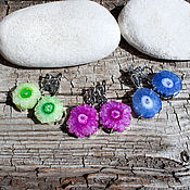 Украшения handmade. Livemaster - original item Earrings with solar quartz 