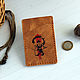Leather cardholder 'Bushido'. Business card holders. SUNGAZER leather products. My Livemaster. Фото №6