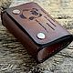 Leather coin holder-cardholder-mini wallet, Coin boxes, Sizran,  Фото №1