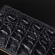 Заказать Кошелек из кожи крокодила на одной молнии IMA0033B3. CrocShop товары из экзотической кожи. Ярмарка Мастеров. . Кошельки Фото №3