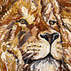 Order Lion oil painting on canvas. Portrait of an animal in oil TO ORDER. larisa-chigirina (larisa-chigirina). Livemaster. . Pictures Фото №3