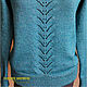 Свитер "Soffstar" с мериносом. Свитеры. FAVORITE KNITWEAR (Наталья). Ярмарка Мастеров.  Фото №4