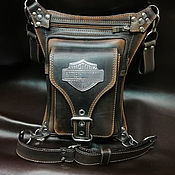 Сумки и аксессуары handmade. Livemaster - original item Hip bag No. 1.2. " Harley-Davidson". Handmade.