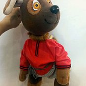 Куклы и игрушки handmade. Livemaster - original item The puppet theatre.Tablet doll Hare. Handmade.