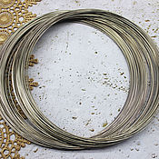 Материалы для творчества handmade. Livemaster - original item Memory wire 50 cm for Necklace wire with memory. Handmade.