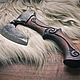 Forged axe with twisted beard, Knives, Ekaterinburg,  Фото №1