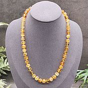 Работы для детей, handmade. Livemaster - original item Natural citrine Beads made of natural stones. Handmade.