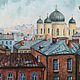Крыши Петербурга, Картины, Москва,  Фото №1