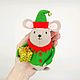 Mice in a New Year's costume. Christmas decorations. chehovchanki. My Livemaster. Фото №5
